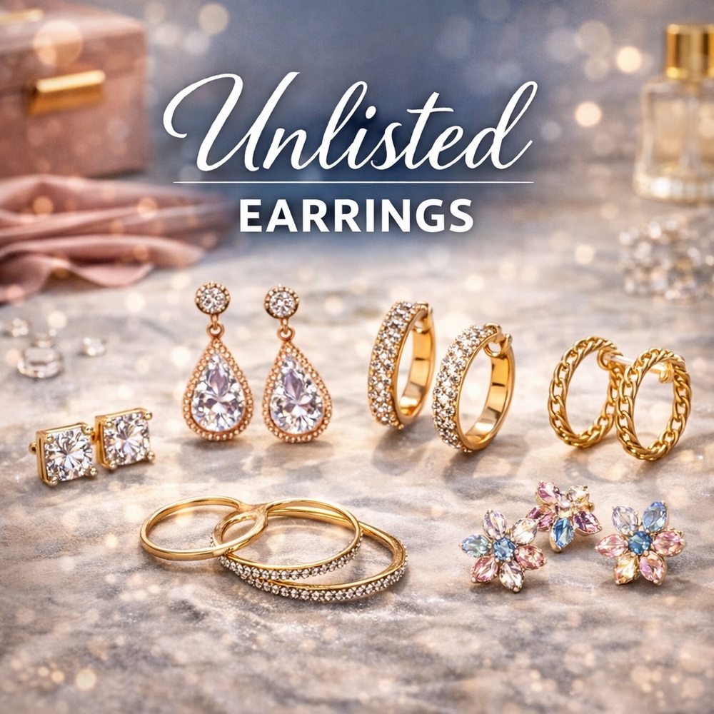 Unlisted Earrings - Winners Choice - Pick 1 - live show listing
